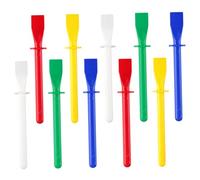 Holibanna 10 pièces Lot de Épandeurs de Colle pour Cuir Spatules PP Légères Grattoirs Fins et Ergonomiques pour Bricolage et Travaux Manuels Applicateurs Durables et Réutilisables Couleurs