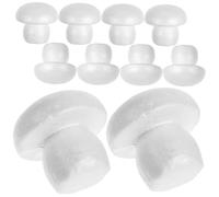 Holibanna 10 pièces Lot de Mini Champignons Mousse Non Peints Kit de Bricolage Réaliste pour Décoration Jardin Micro Paysage Mariage et Accessoires Créatifs