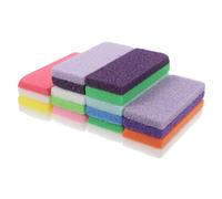 Holibanna 10 Pièces Pierre Épurateur De Pied Grattoir à Pieds Gommage Exfoliant Les Pieds Laveur De Pieds Peaux Mortes Coussinets D'orteil Dissolvant De La Peau Dure Polyuréthane