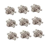 Holibanna 10 pièces Serrure de Boîte Rétro avec Loquet Décoratif pour Coffres à Bijoux et