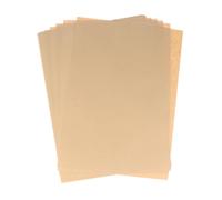 Holibanna 100 feuilles Papier Kraft Papier Lettre Vintage Lisse pour Calligraphie DIY Papeterie