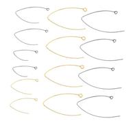 Holibanna 100 pièces Crochets Oreilles V Inoxydable Hypoallergéniques Tiges Légères pour Création de Boucles Oreilles Femme Surface sans Aspérités Confortables à Porter