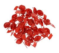Holibanna 100 Pièces Mini Military Flags with Stable Base for Table Terrain Markers for Wargame Objectives Strategy Simulation and Diorama Displays