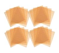 Holibanna 100 pièces Papier Cuisson Non-adhérent pour Friteuse à Air Tapis Perforé Résistant Chaleur Compatible Panier Air Fryer pour Cuisson Saine et Nettoyage Facile