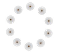 Holibanna 10pièces Accessoires pour Boîte à Musique Disque Circulaire De Remplacement Base Mécanique à Monter -même De Boîte à Musique De Mouvement Musical
