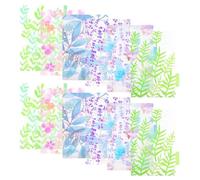 Holibanna 12 Intercalaires A5 en Polypropylène Transparent, Séparateurs de Pages Colorés 6 Trous, Onglets pour Classeurs et Cahiers, Kit 2 Sets Adaptés Bureau, École et Organisation