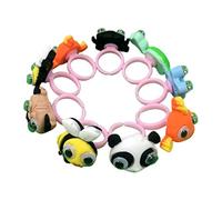 Holibanna 12 Pièces Anneau Mobile Yeux Anneaux De Dessin Animé Anneaux D'animaux De Simulation Accessoire De Bijoux