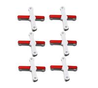 Holibanna 12 pièces Lot de Clips de Fixation Moustiquaire sans Perçage Maintien Sécurisé pour Fenêtres Retenue Stable Plastique Léger Adapté Maison Bureau École