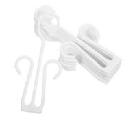 Holibanna 12Pièces Cintres à Chaussures Plastique pour Séchage et Affichage Organisateur de Rangement pour Pantoufles pour Balcon Salle de Bain et Placard