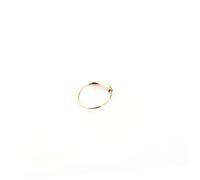 Holibanna 16pièces Anneau Nez Piercing Acier Inoxydable Anneau Oreille Os Lune Bijoux Piercing Corporel Unisexe Noir Doré Métallique Rose Doré