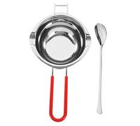 Holibanna 1Ensemble Kit de Fusion de Cire avec Spatule Inoxydable pour Fabrication de Bougies DIY Chauffe Beurre et Matériel de Bricolage Durable