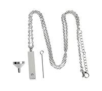 Holibanna 1ensemble Pendentif Urne Pour Collier De Crémation Avec Entonnoir Bijoux Commémoratifs Pour Souvenirs De