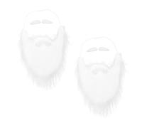 Holibanna 1ensemble Set De Fausses Barbes Et Sourcils De Noël Accessoires De Costume Réalistes Pour Père Noël Pour Fêtes Cosplay Et Événements Festifs