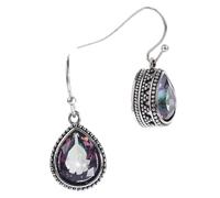 Holibanna 1paire Boucles Oreilles Pendantes Teardrop Avec Pierres Précieuses Bohémiens Pour Femmes Éléments Délicats Et Esthétiques Pour Toutes Occasions