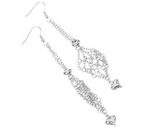 Holibanna 1paire Porte-boucles Oreilles Cristal Avec Support Amovible Accessoire Élégant Pour Perles Améthyste Pour Usage Quotidien Occasions Spéciales