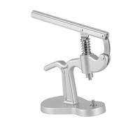 Holibanna 1pièce Machine à Presser Couvercles De Montre Outil De Réparation Pratique avec Couvercles Plastique Presse Métallique Robuste pour Fermer Fond De Montre