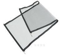 Holibanna 1pièce Porte-sécurité pour Garçon Fille sans Perforation Filet de Séparation Noir pour Escaliers et Animaux