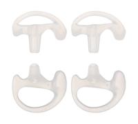 Holibanna 2 Paires d'embouts Auriculaires en Silicone pour radios bidirectionnelles - Embouts Souples de Rechange pour Petits écouteurs Gauche/Droite à Bobine Acoustique pour talkies-Walkies