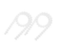 Holibanna 2 Pièces Armature de Poupée Flexible Plastique Squelette Articulé à pour Corps de Poupée Cadre Modèle Diy pour Peluches Ours Serpent de Corps pour Jouets Peluche