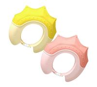 Holibanna 2 Pièces Chapeau de Bain Ajustable pour Garçon Fille Casquette pour Protéger Oreilles pour Bain Amusantes