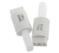 Holibanna 2 Pièces Charnières de Remplacement pour Abattant de Toilette avec Système de Frein de Chute Amortisseur pour Couvercle de Wc