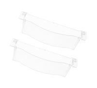 Holibanna 2 Pièces Hotte De Cuisine Collecteurs De Graisse Récupérateur De Graisse Bac à Huile Pour Hotte Aspirante Réservoir D'huile De Hotte Bol D'huile De Hotte Transparent Plastique