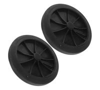 Holibanna 2 pièces Lot de Roues de Remplacement pour Poubelle avec Poulie Accessoires Stables et Faciles à Installer Roues Pratiques pour Chariot et Poubelle Extérieure