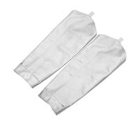 Holibanna 2 Pièces Manchons Protection Bras Aluminium Manchettes Isolantes Ignifuges Résistantes Chaleur pour Cuisine Soudure et Travaux Haute Température