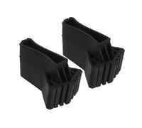 Holibanna 2 pièces Patins Antidérapants pour Escabeau Housses de Déchelle Durables Protection Stable Du Sol Remplacement Facile Accessoires pour Échelle