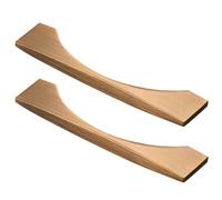 Holibanna 2 Pièces Poignée de Meuble, Arc 96mm, Style Classique | Finition Polie Lisse sans Bavure, pour Portes D’armoire et Tiroirs, Usage Chambre Cuisine
