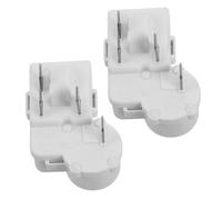 Holibanna 2 Pièces Protecteur de surcharge mini refrigerateur mini réfrigérateur relais de démarrage ptc pour réfrigérateur moustiquaire de porte de garage rétractable fer blanche