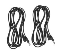 Holibanna 2 pièces Rallonge Câble Alimentation Dc Mâle vers Femelle Cordon Extension Stable pour et LED Compatible Lot