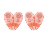 Holibanna 2 pièces Ruban Correcteur Forme de Cœur pour Étudiants Utilisation Ambidextre Ruban Anti-casse avec Aimant Intégré Fourniture Scolaire Créative