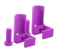 Holibanna 2 Pièces Support de Toile pour Peinture Table Robuste Plastique Organiseur Portable et Adaptable pour Toile Maintien Plat Anti-pli pour Artistes