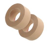 Holibanna 2 rouleaux Ruban Kraft Gommé Activé à Eau Ruban Papier pour Encadrement de Tableaux Adhésif Étanche pour Protection et Décoration Artistique