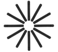 Holibanna 20 Paires D'embouts de Branches de Lunettes en Silicone Souple Antidérapants Noirs, Manchons de Remplacement Confortables pour Protection des Oreilles, Accessoires pour Lunettes