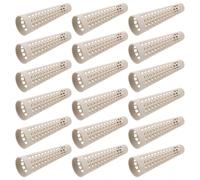 Holibanna 20 Pièces Cônes à Fil Effilés Plastique pour Teinture et Vapeur Tournantes Maille pour Filage Conception Tour à Dissipation Thermique Accessoires de Couture pour Industrie Textile