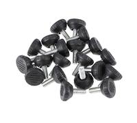 Holibanna 20 Pièces Patin De Nivellement Extenseurs Niveleurs Ajustable Pieds De Nivellement Pieds D'armoire Jambe Meubles Vis Soulevé Niveau Pieds Réglables Tasse De Pied Réglable Black