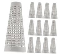 Holibanna 20 Pièces Plastique pour Fil à Coudre Tapered avec Structure Maille Tube Bobine pour Machine Textile Réduit la Perte de Fil et Améliore Efficacité