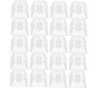 Holibanna 20 Pièces Transparent Mechanical Keyboard Keycaps High Transparency Replacement Caps for Gaming Keyboard with Enhanced Backlight and Build