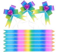Holibanna 200 Pièces Noeuds Décoratifs Éléphants Tulle pour de Décorations de Mariage et Événements avec Effet pour Bacs et Boîtes de