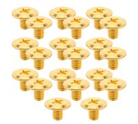 Holibanna 20pcs Vis de Rechange pour Tondeuses à Cheveux en Fer, Fixation Stable de Lame, Prévention du Desserrage, Accessoire pour Tondeuse et Coupe-choux, pour Salon et Voyage