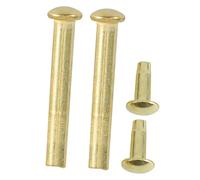 Holibanna 2ensembles Rivets Et Écrous Acier Inoxydable Pour Manche Éventail Pliant Kit De Réparation Pour Fixer Les Éventails Chinois Détachées Pour Bricolage