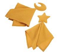 Holibanna 2pièces Couvertures De Sécurité Enveloppantes Doux Et Respirant Avec Motifs Lune Et Étoiles Pour Lit Et Tout-petits Tactile Confortable