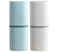 Holibanna 2pièces Gobelet à Brosse à Dents Portable Boîte De Rangement pour Brosse à Dents Gobelet De Lavage Récipient pour à Lot