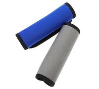 Holibanna 2pièces Housses Poignée Bagage Néoprène Protège Poignées Valise Légère Et Pratique pour Voyage Compatibles Sac Et Malette Installation Facile Gris Et Bleu