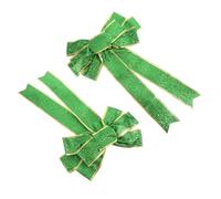 Holibanna 2pièces Nœuds Saint-Patrick Ornements Forme De Nœud Verts Décorés pour Festival Et Anniversaire