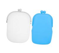 Holibanna 2pièces Pochette à Silicone De Petits Sacs pour Femmes pour Organiser Changement Et Accessoires