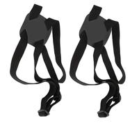 Holibanna 2pièces Sangles Élastiques Réglables pour Bagages Attaches De Valise Pratiques PU pour Voyager Toute Sécurité