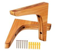 Holibanna 2pièces Supports Étagère De Équerres Murales Triangulaires pour Étagères Flottantes Lot de Charge Lourde pour Décoration Intérieure Et Rangement